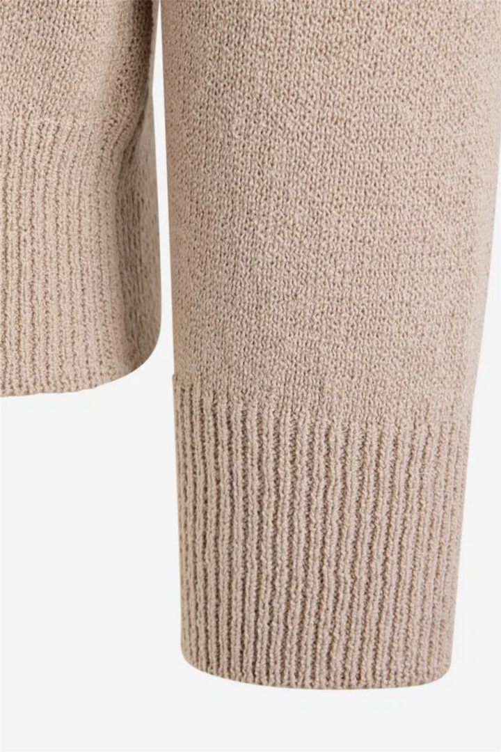 Cashmere/Cotton Cardigan Beige