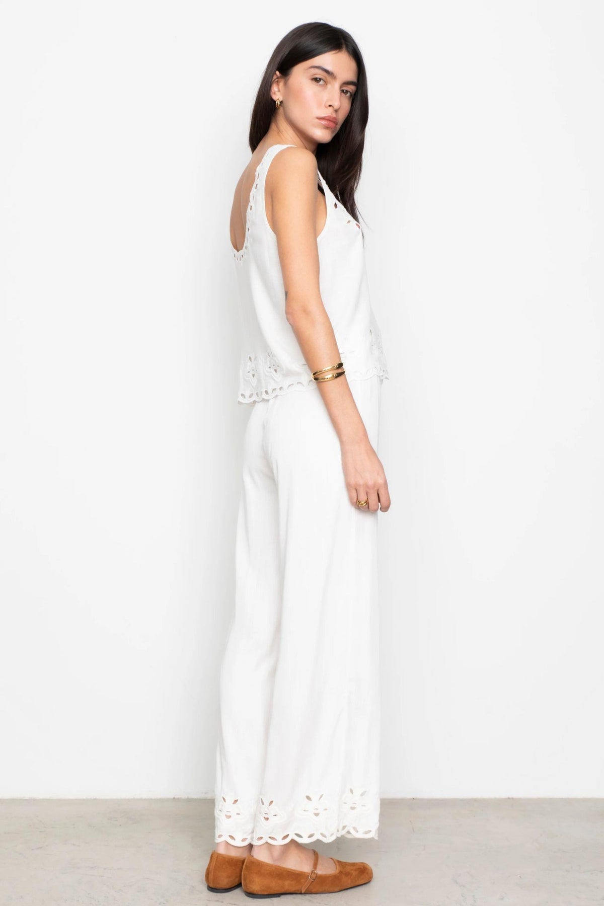 Everly Trouser - White