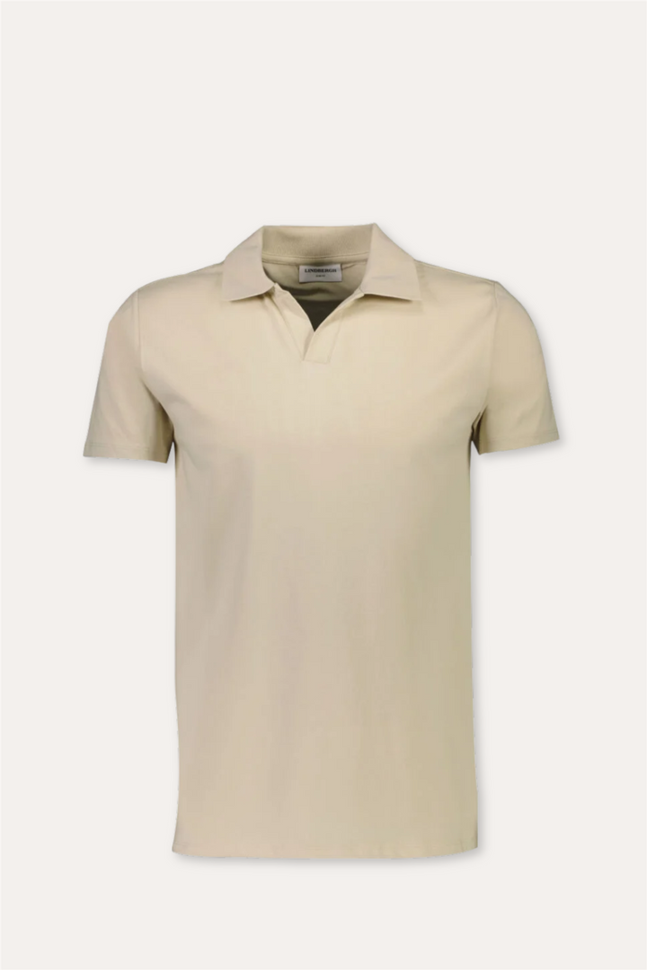 Stretch Polo Shirt S/S Stone
