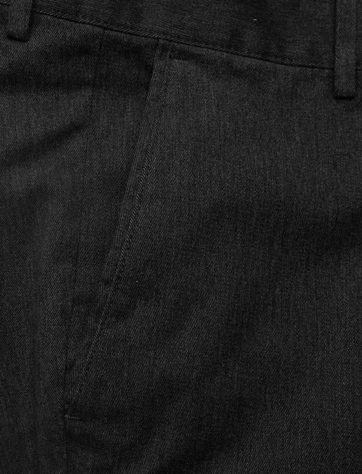 Denz Slim Fit Casual Trousers Dark Grey