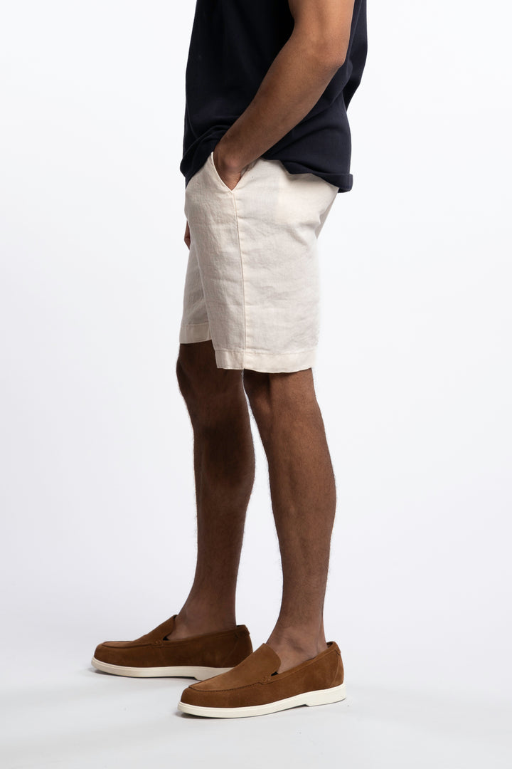 Linen Shorts Ecru