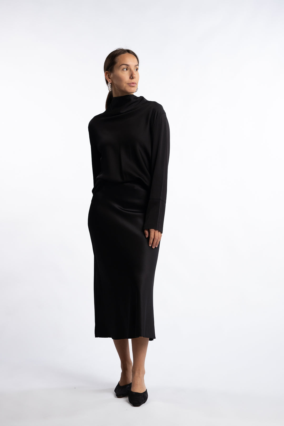Ayumi Blouse- Black