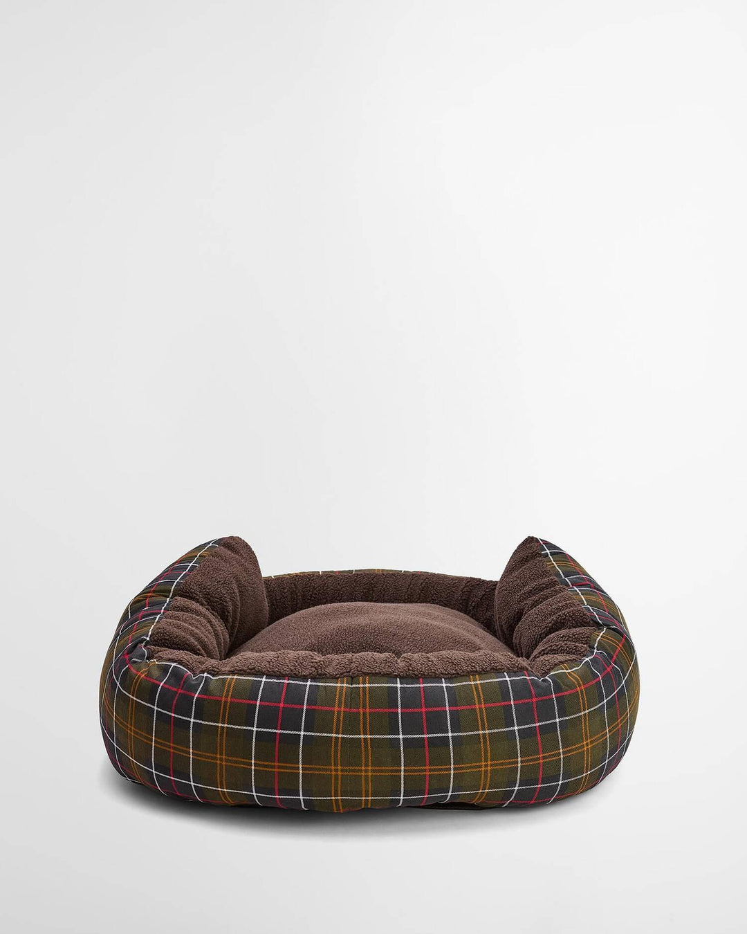Dog Snuggle Bed 35" Classic Tartan