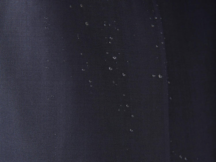Sky Fall Coat Savile Navy Wool