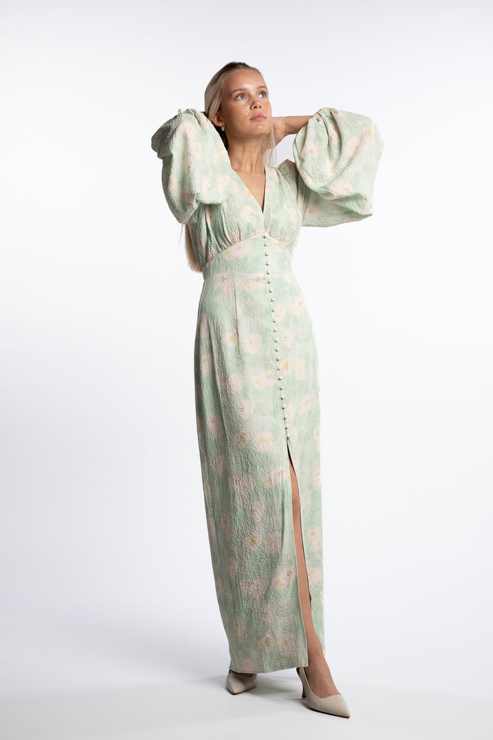 Positano Dress- Pastel Green