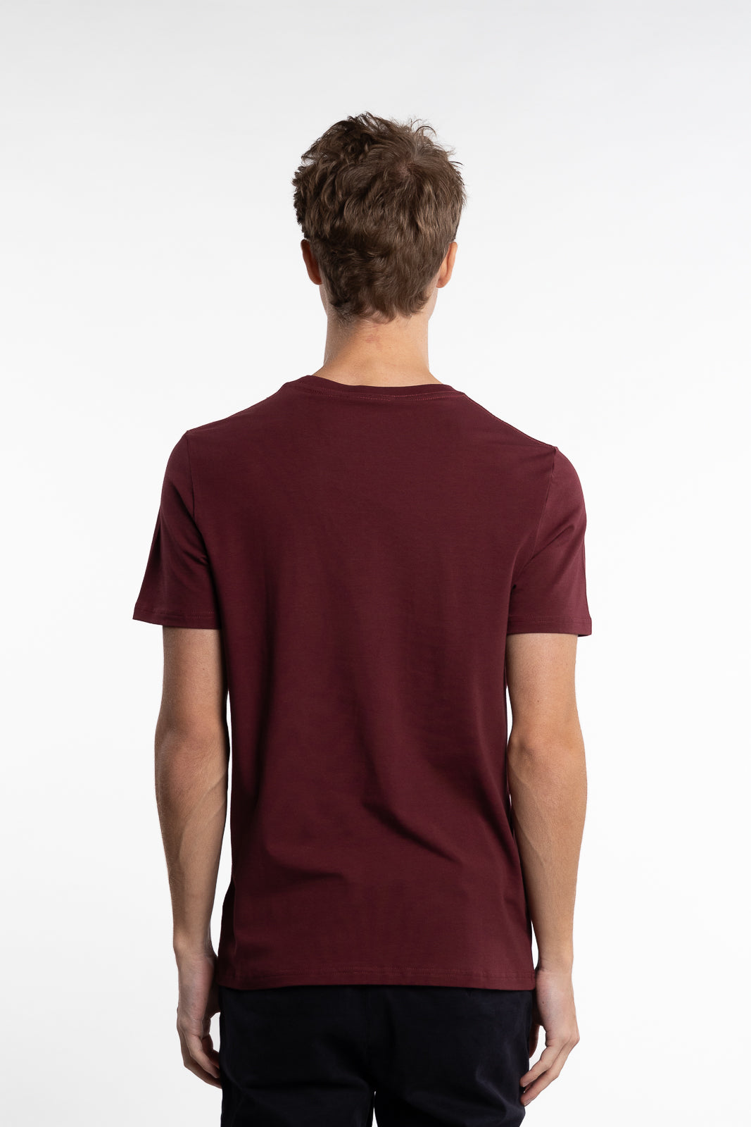 James Tee Wine Red