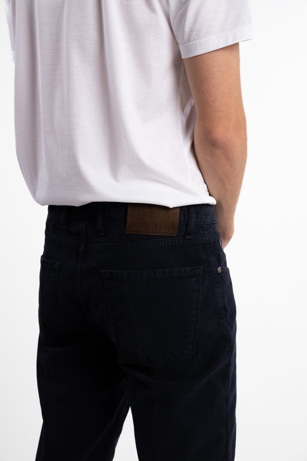 5-Pocket Moleskin Trousers Navy