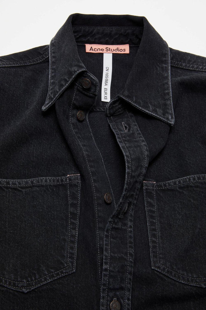 Denim Shirt- Black