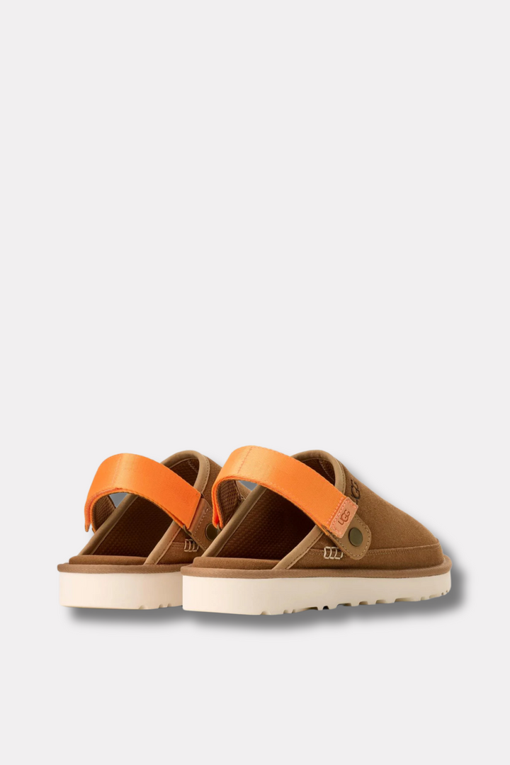 M Goldencoast Clog II Chestnut/ Bright Melon