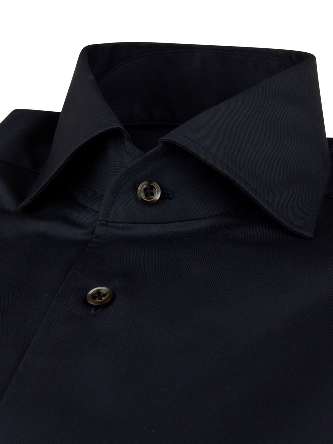 Slimline Twill Shirt Navy