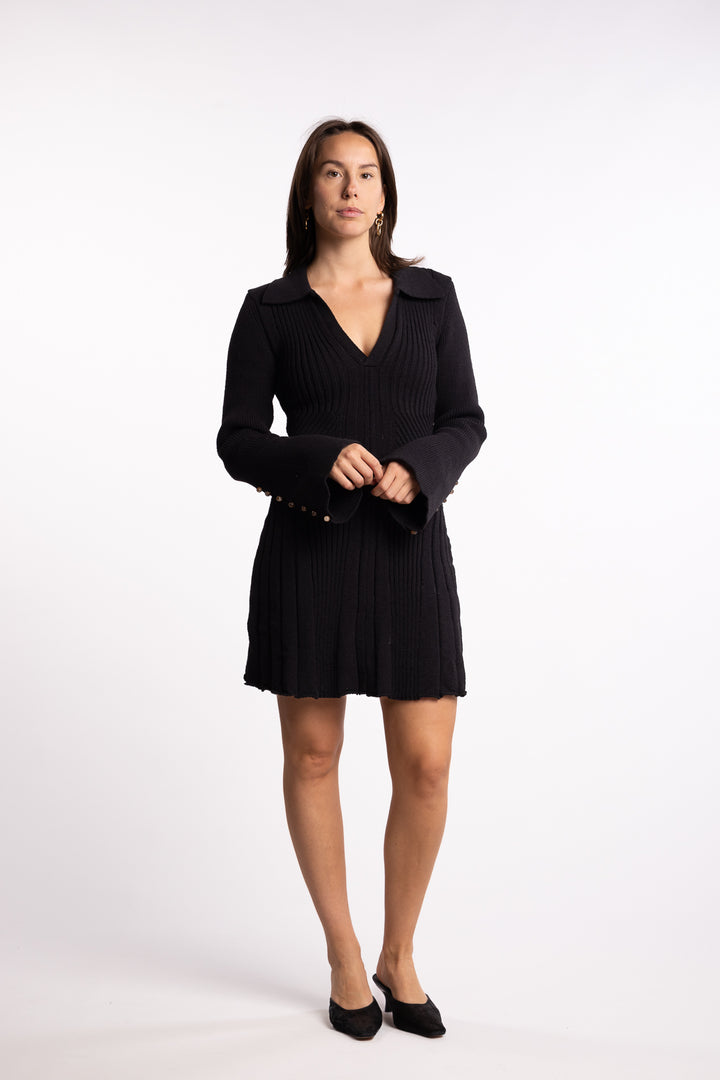 Sondrio Mini Dress- Black