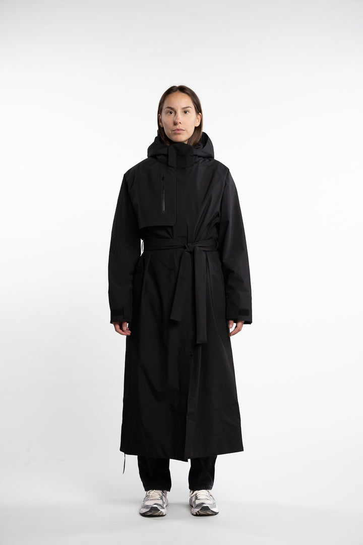 Åse Insulated Coat- Black