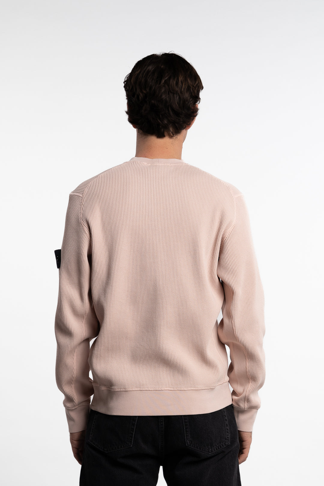 Organic Cotton Waffle Fleece Pink