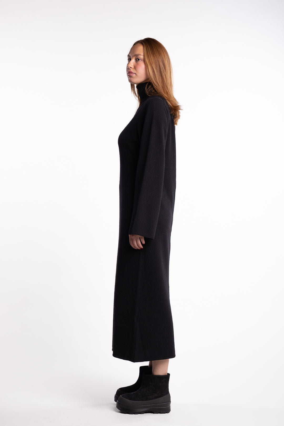 Turtleneck Touloun Maxi Dress