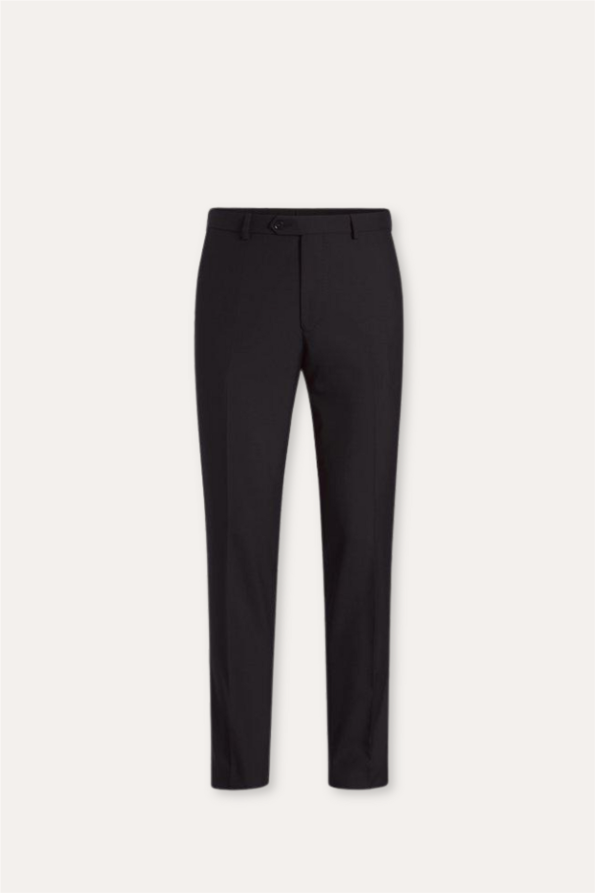 Denz Slim Fit Wool Trousers Navy