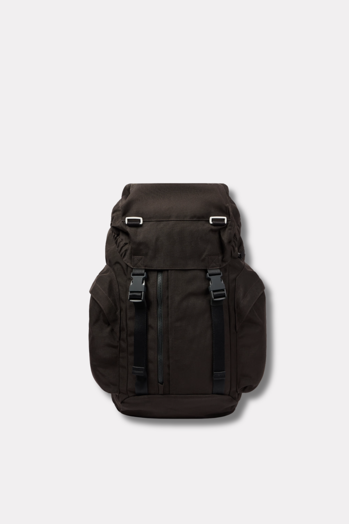 Backpack With Multiple Pockets And Padded Shoulder Straps Lead Grey