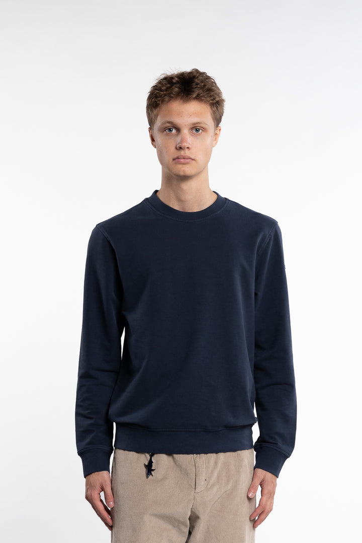 Knitted Sweatshirt Navy