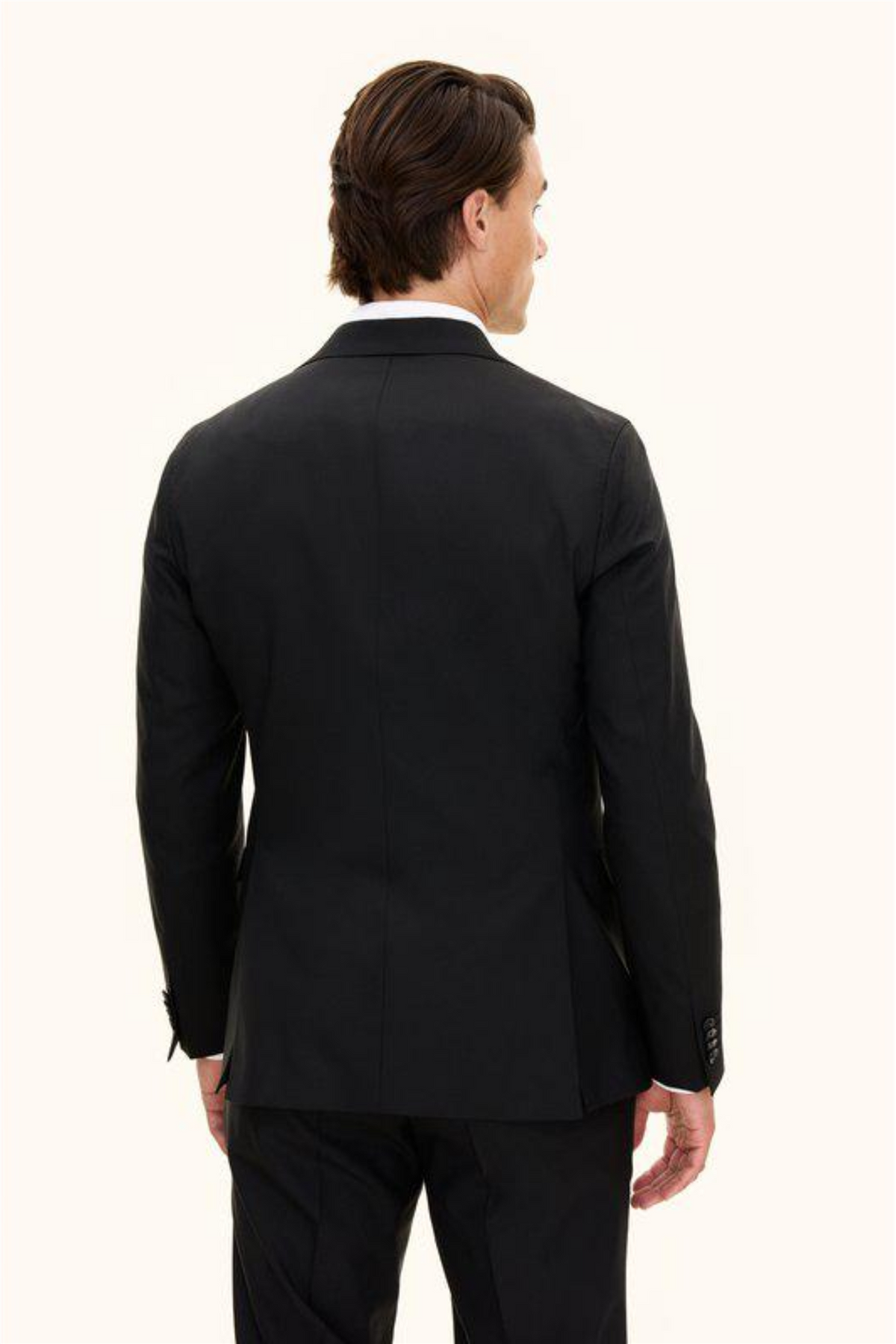 Ego Slim Fit Wool Blazer Black