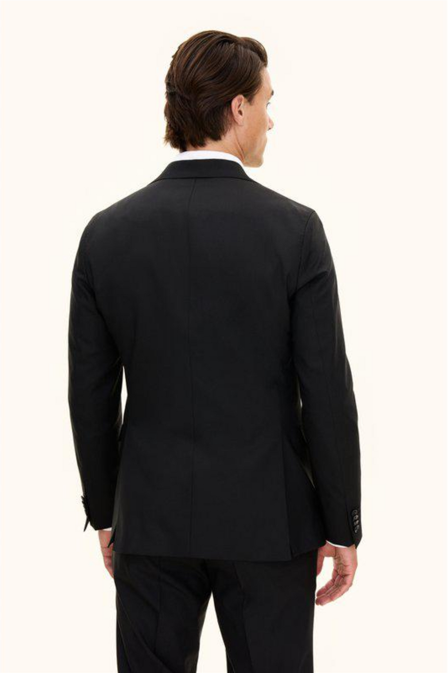 Ego Slim Fit Wool Blazer Black