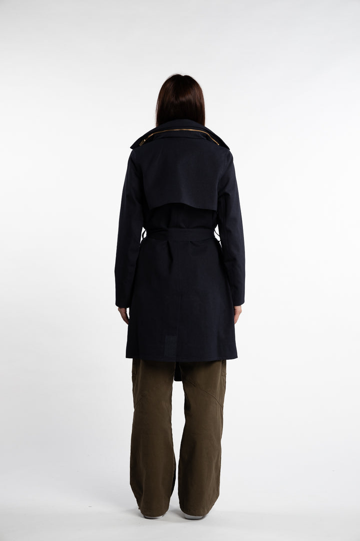 Yr Coat- Dark Navy