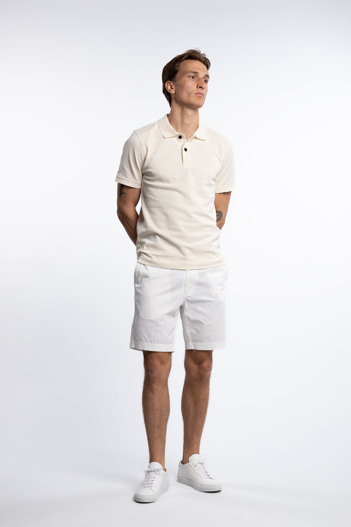 Helmsman Chino Shorts Off White