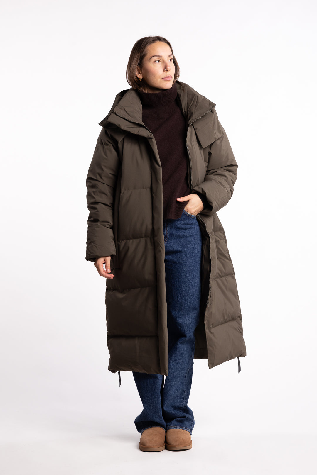 Stranda Down Jacket- Grape Leaf