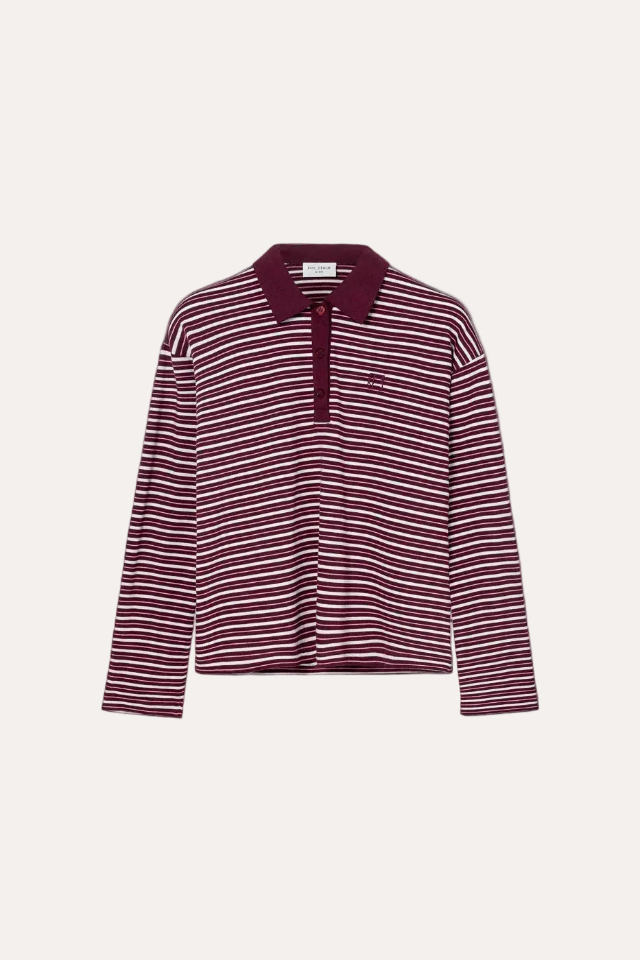 Elmer polo shirt - Deep Plum