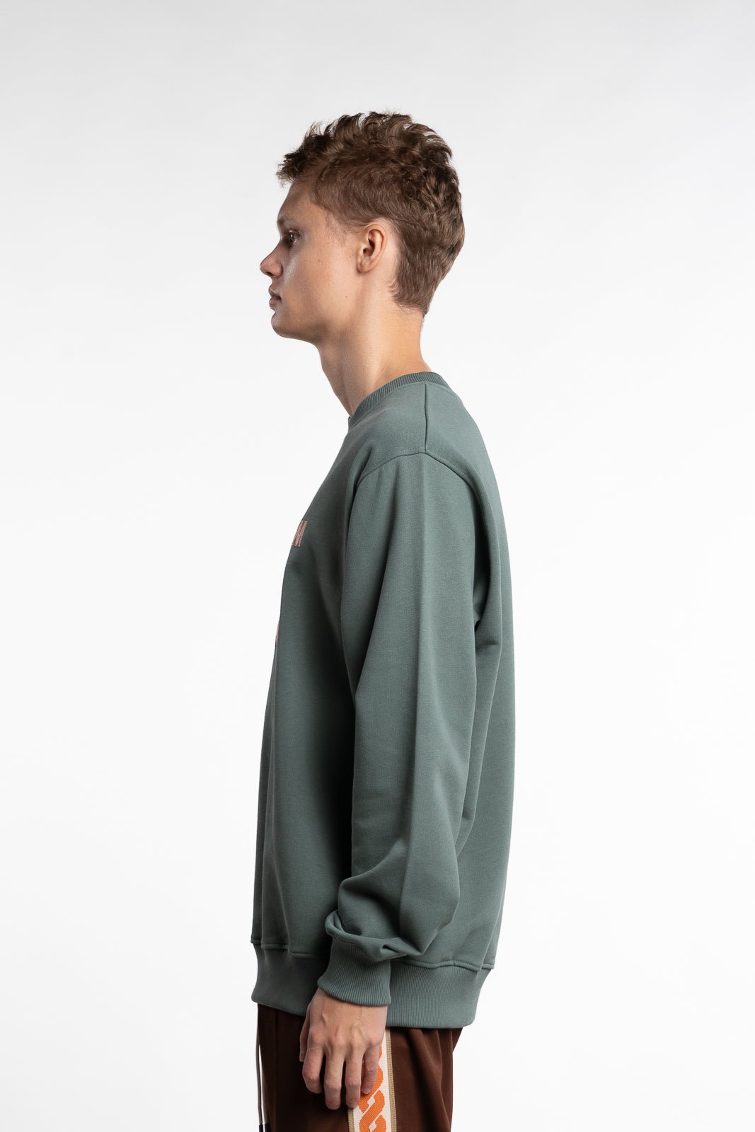 Le Sweatshirt Slogan Green