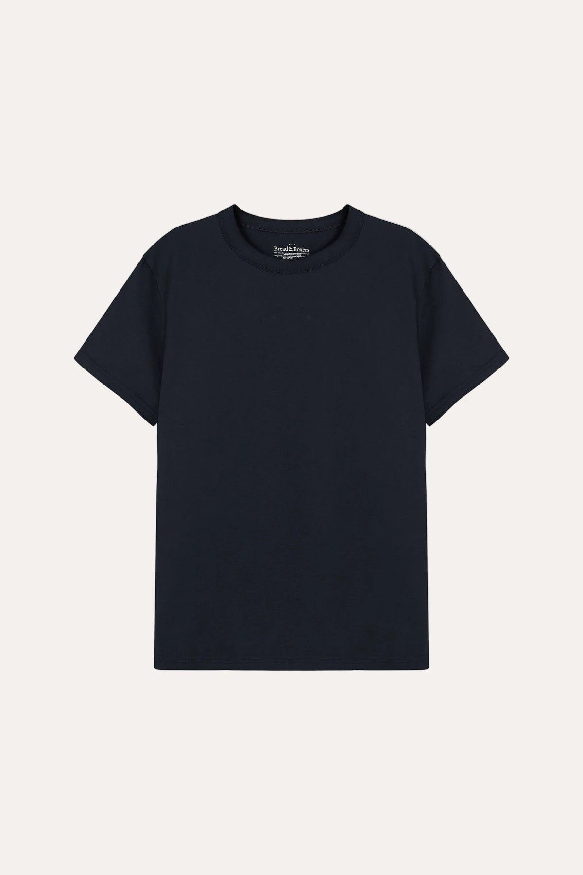 Pima Cotton Crew Neck T-Shirt Black