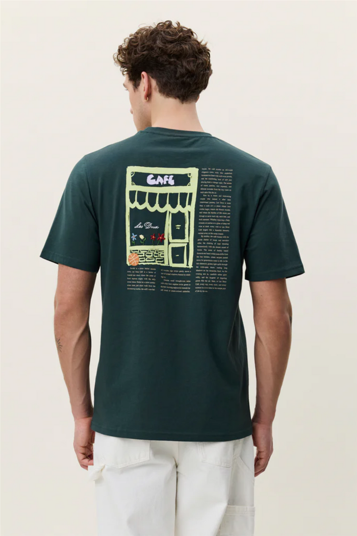 Café T-Shirt Pine Green