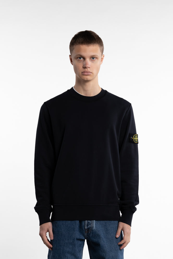 Garment Dyed Crewneck Sweatshirt Navy