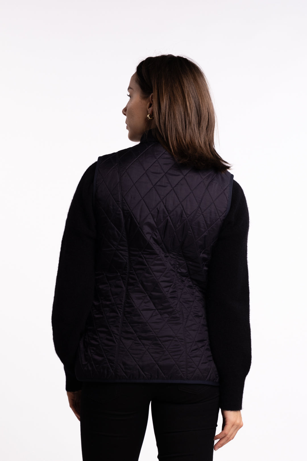 Betty Fleece Vest- Navy