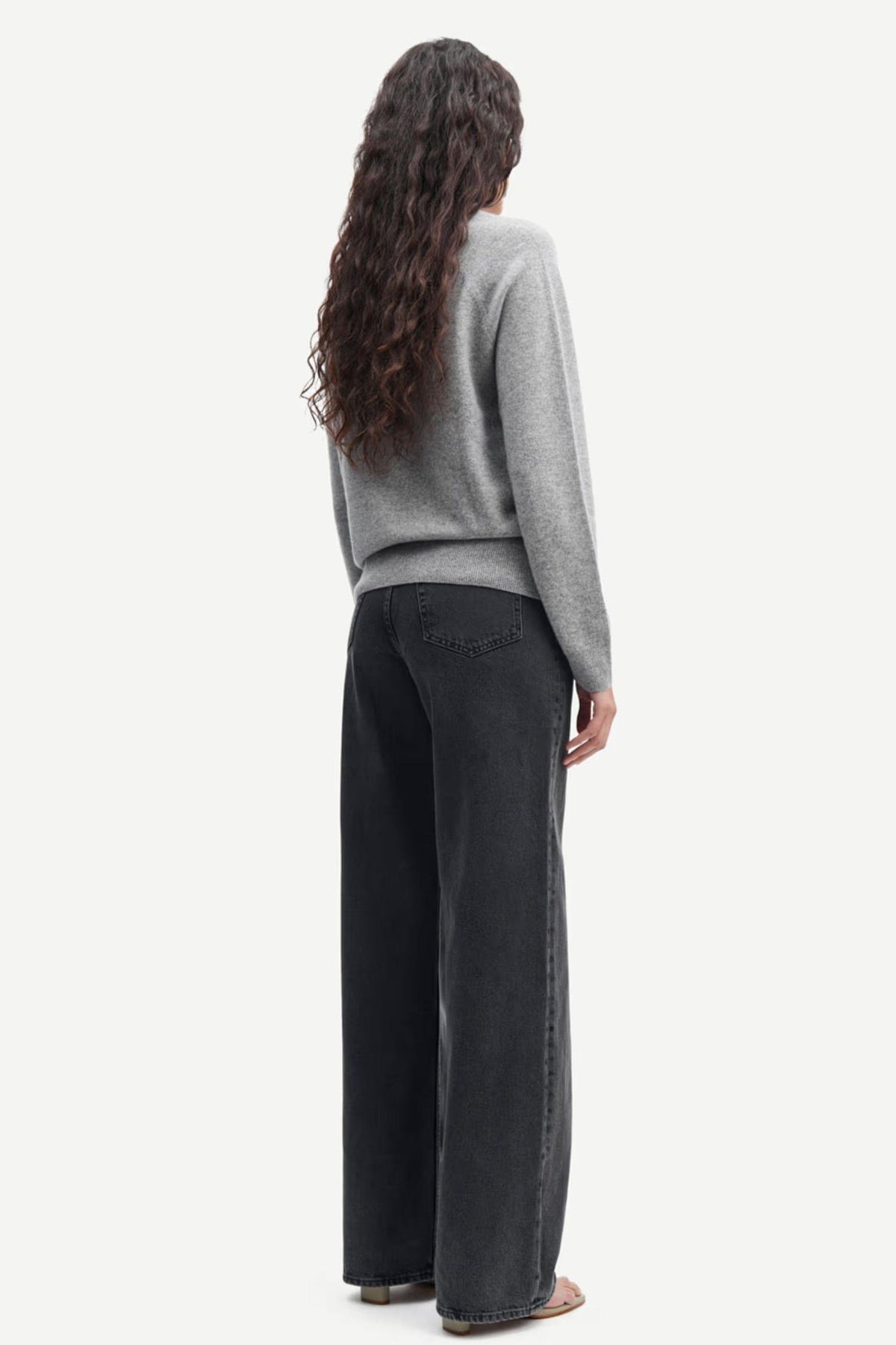 Boston O- Neck 6304 Grey Melange