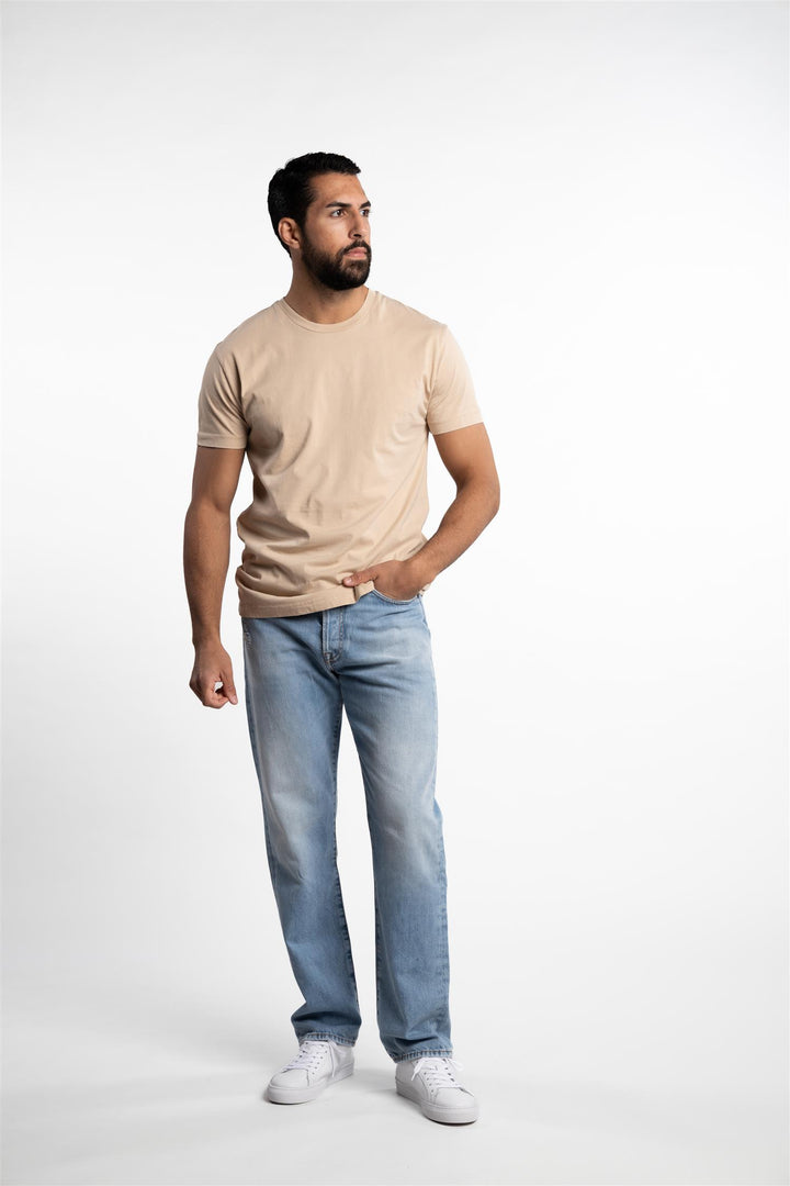 Kronos Round Neck T-Shirt Hummus