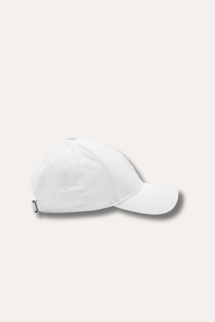 Philly Cord Cap- White