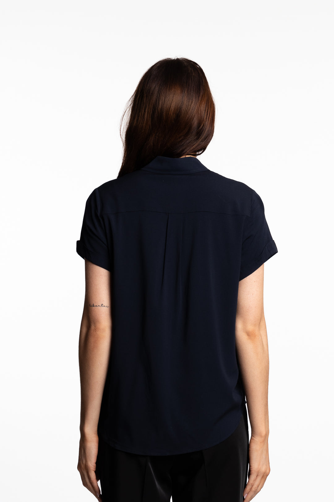 Majan ss shirt 9942- Dark Sapphire