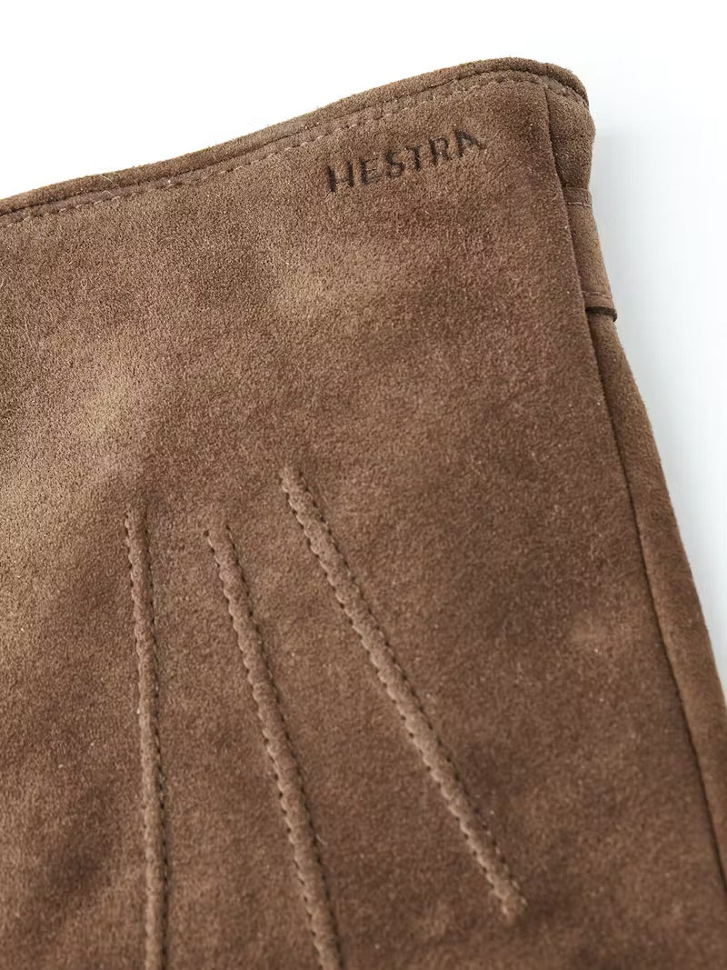 Robert Suede Leather Gloves Toffee