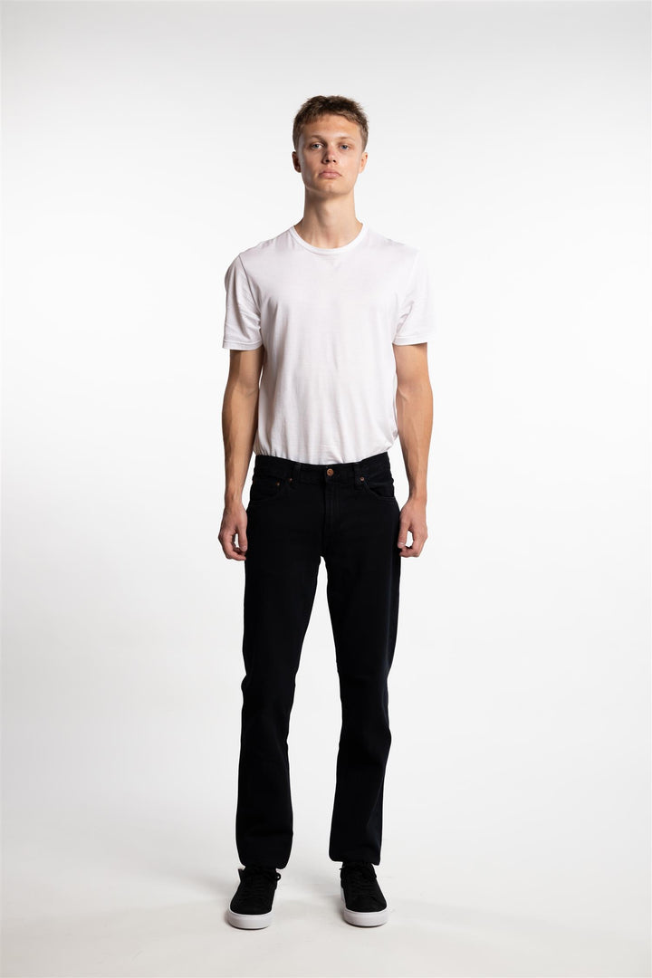 Gritty Jackson Straight Fit Jeans Black Forest