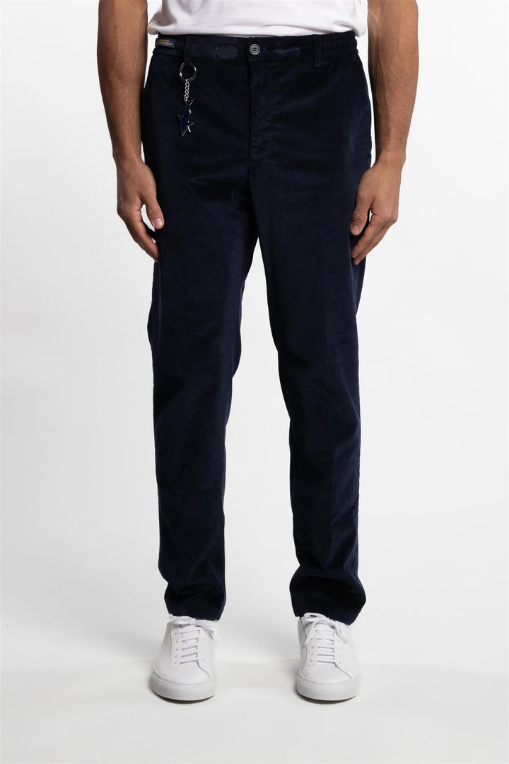 Soft Touch Corduroy Pants Navy