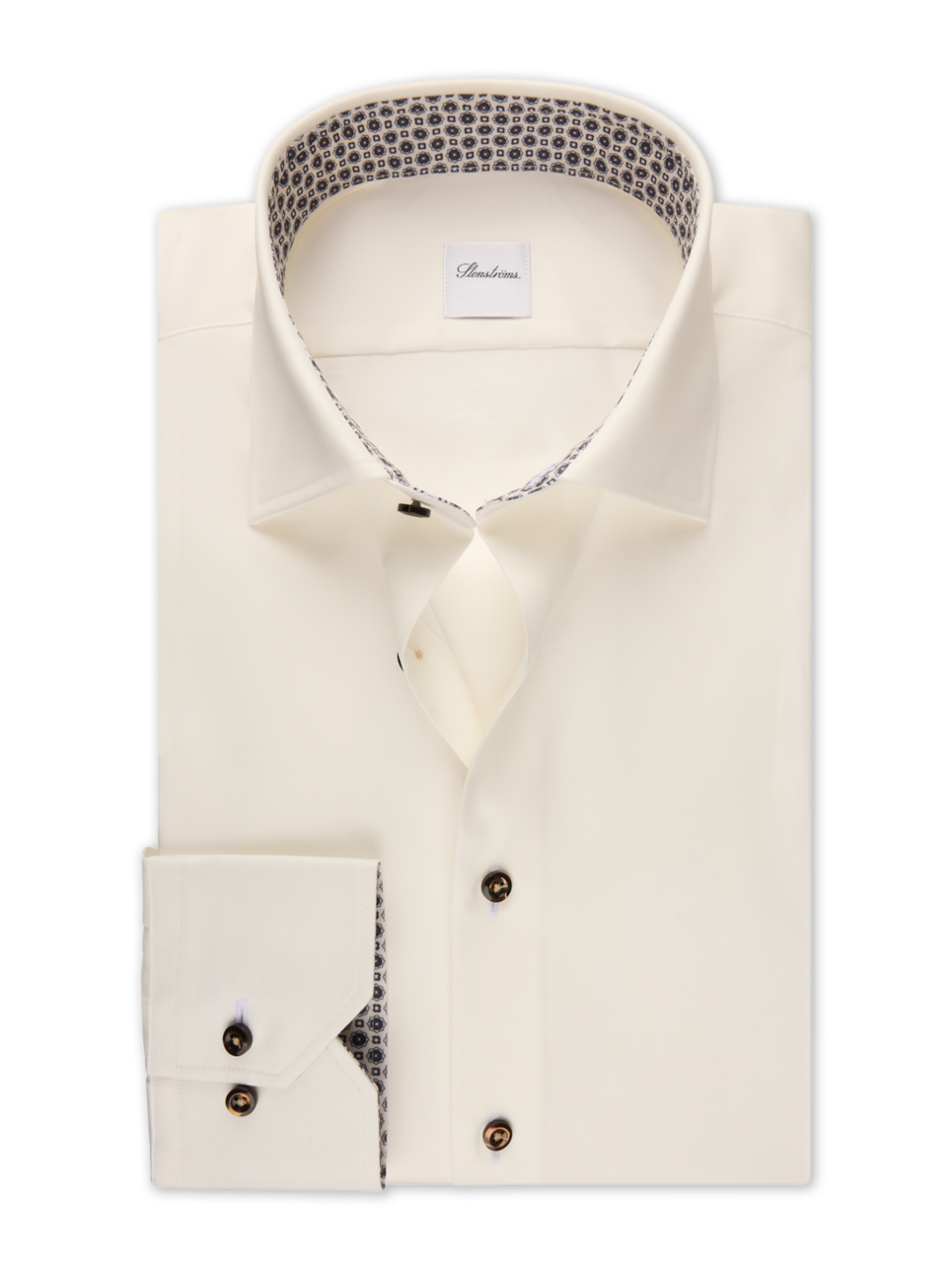 Regular Shirt Contrast Champagne - Stenströms