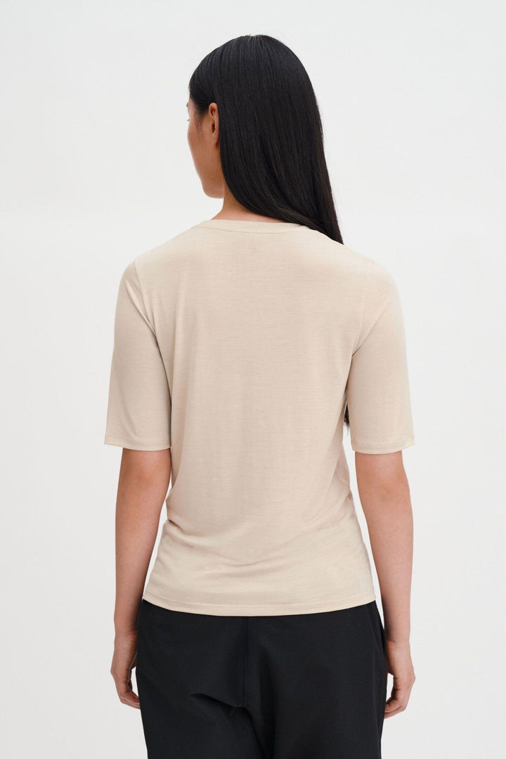 Elena Tee- Pearl Beige