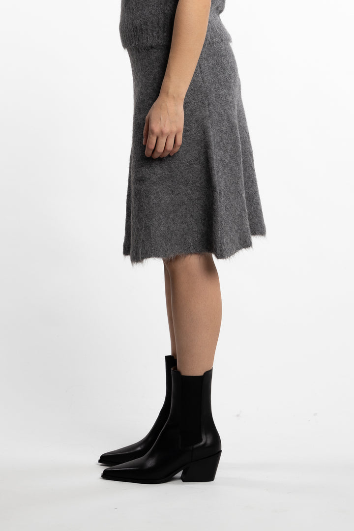 Sajeanne Skirt 15425- Iron Gate