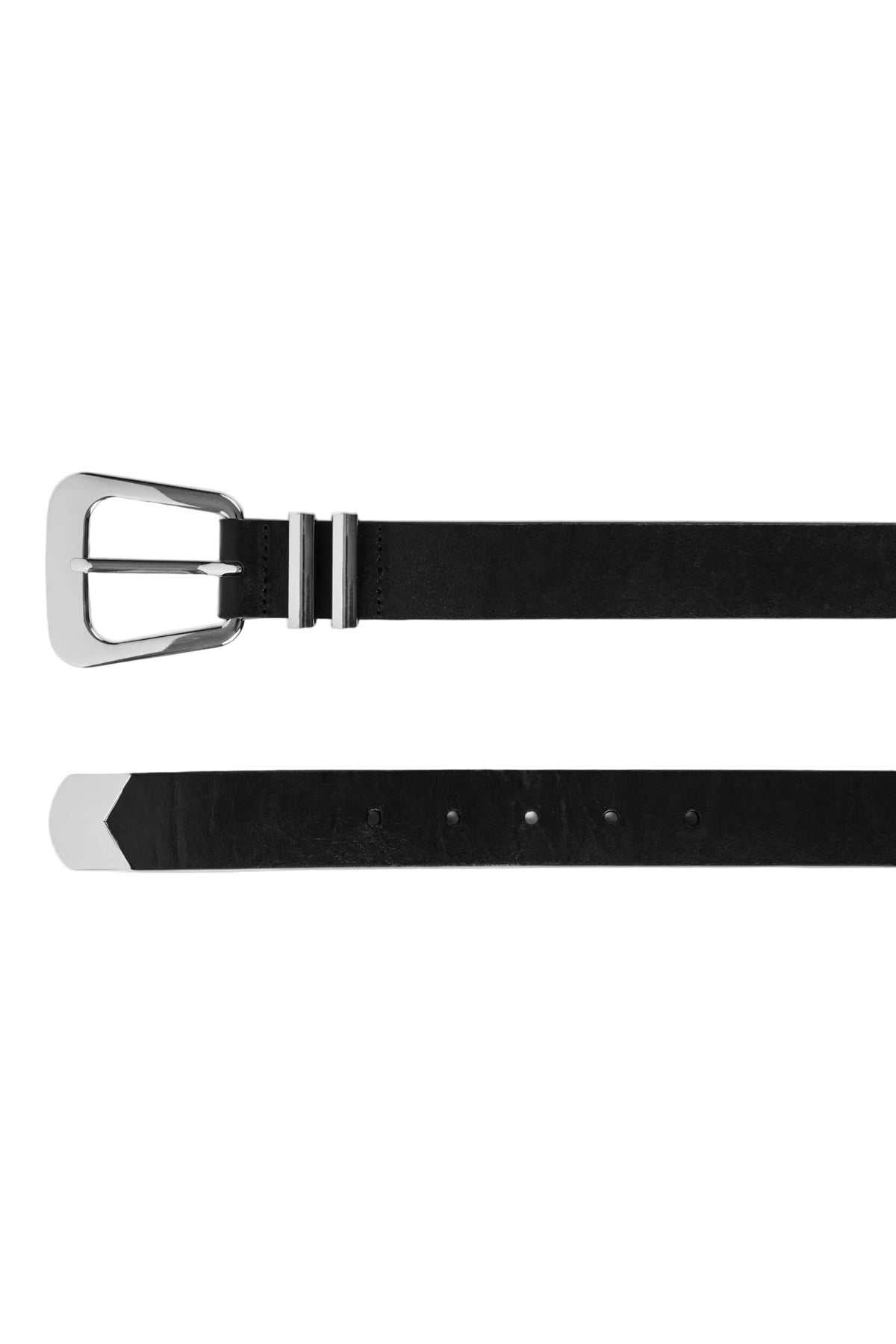Aubrey Belt - Black Silver