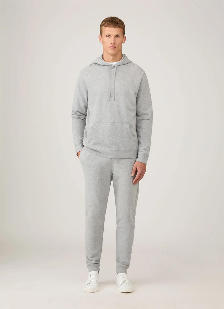 Loopback Hoodie Grey Melange
