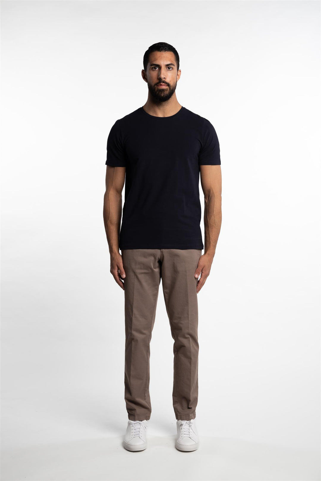 Kyran Cotton Stretch Slim Fit T-Shirt Blue