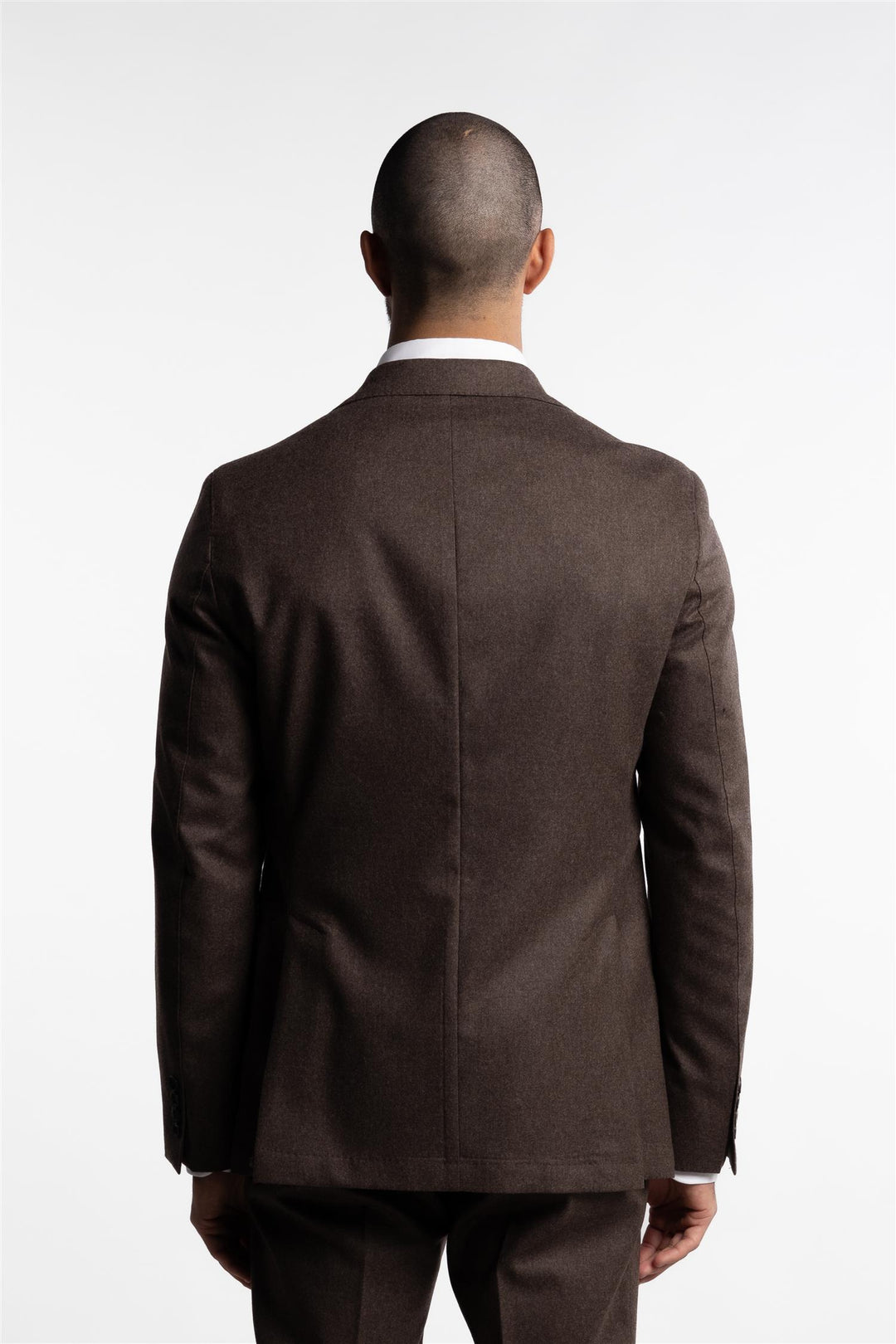 New Sienna Flannel Blazer Husk Brown