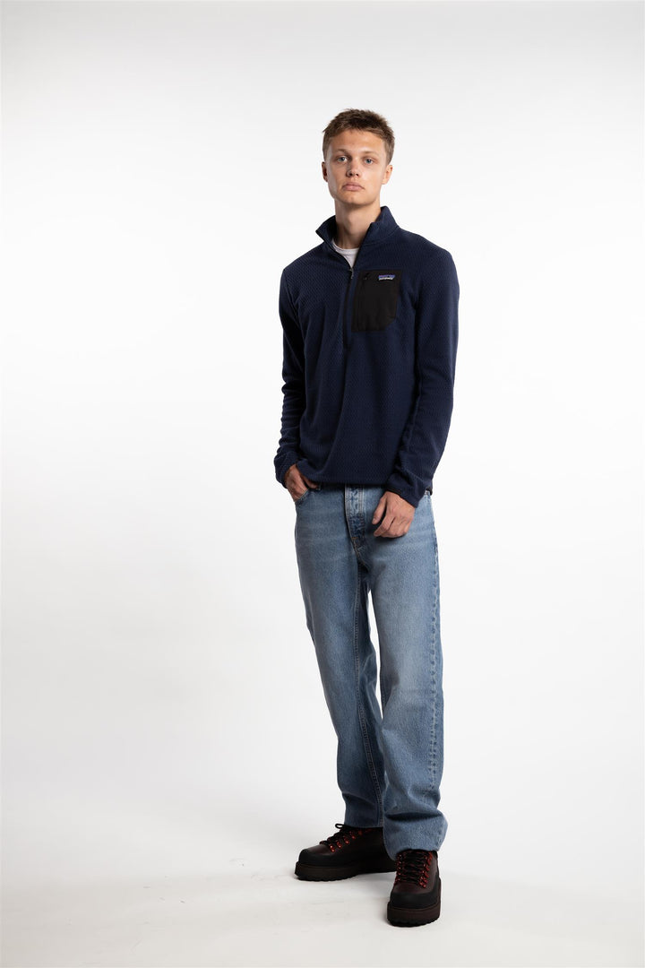 M R1 Air Zip Neck New Navy