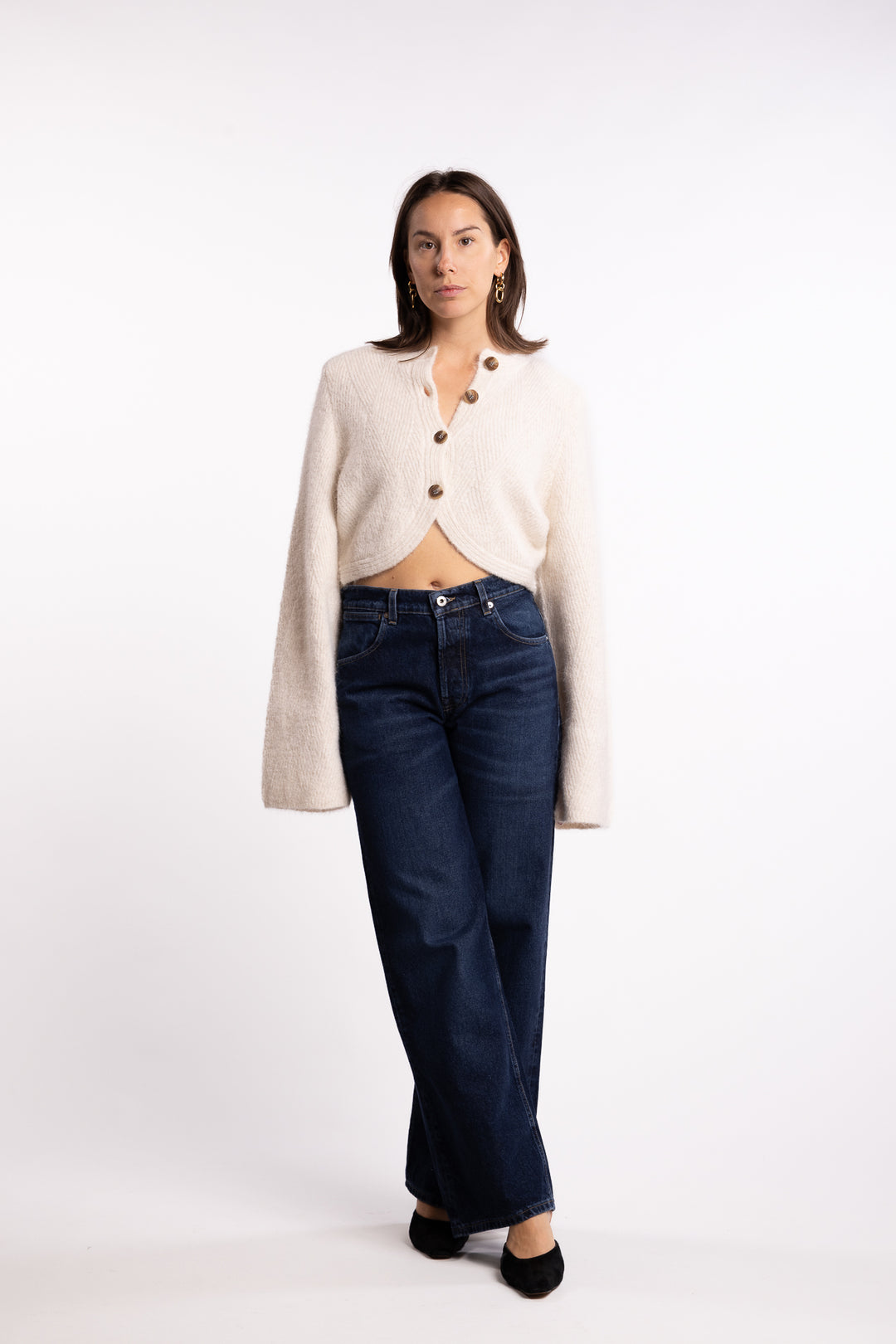 Cessole Cardigan- Off-white
