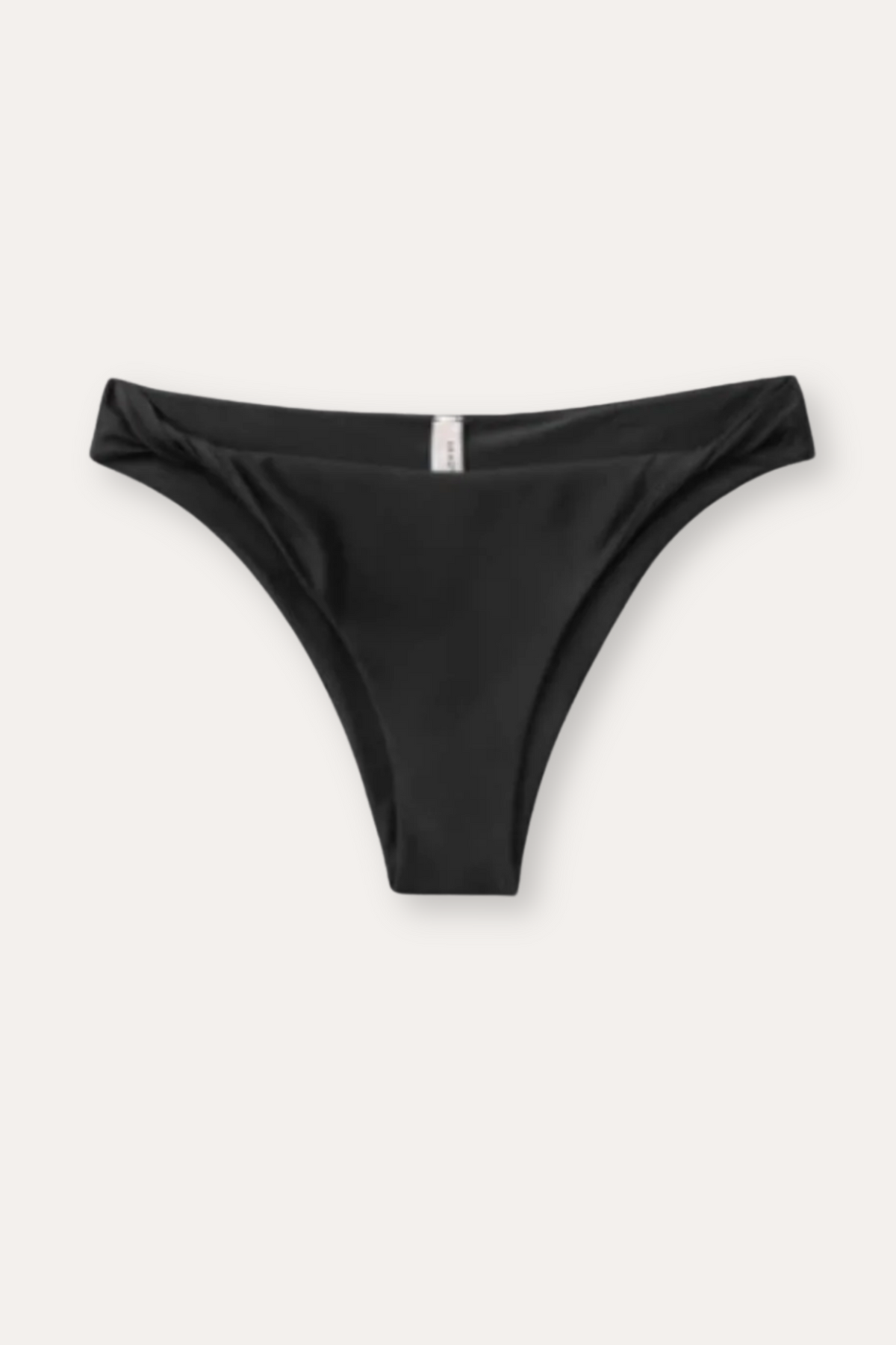 Twisted Bikini Bottom- Black