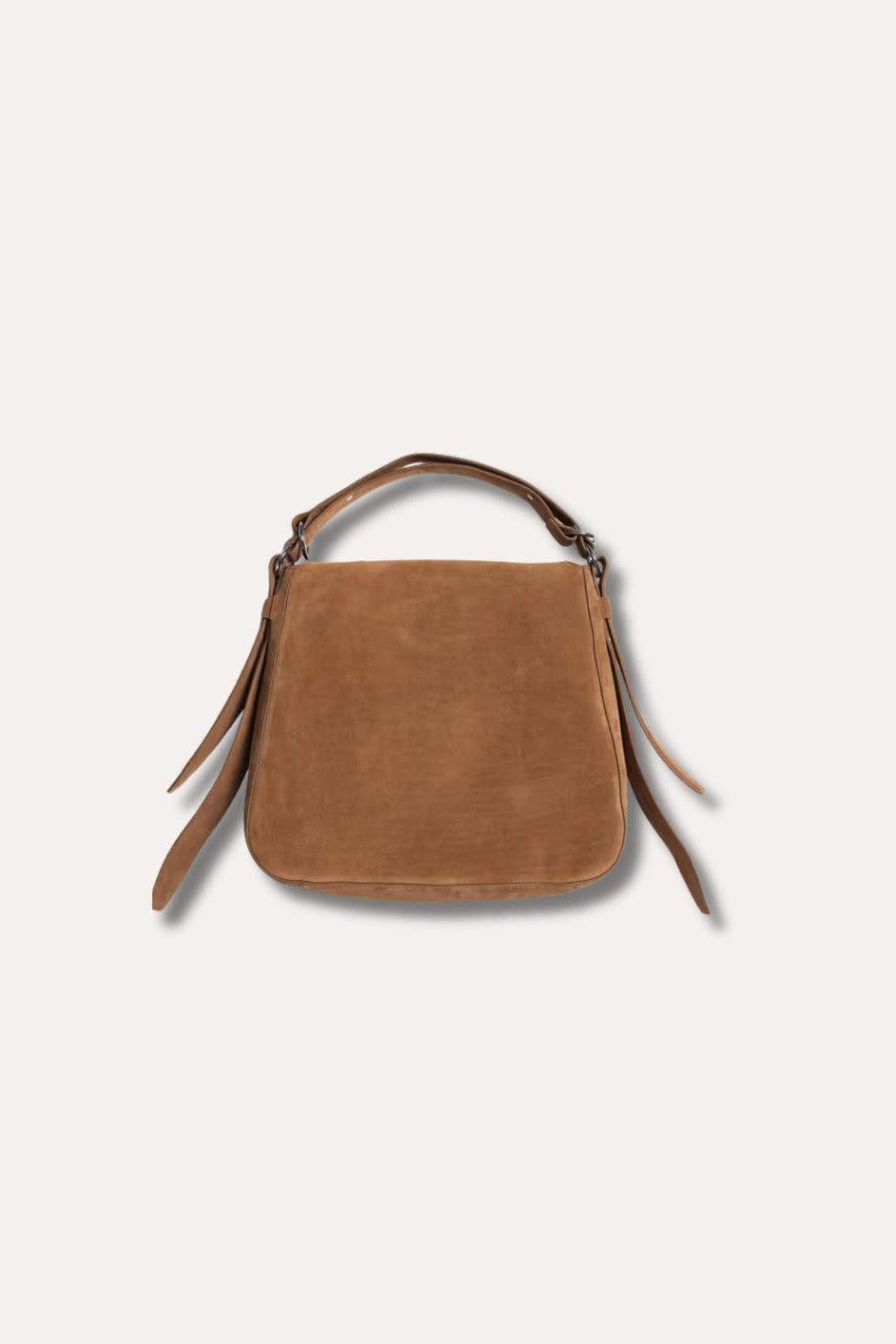 Bud Suede Bag Midi - Camel